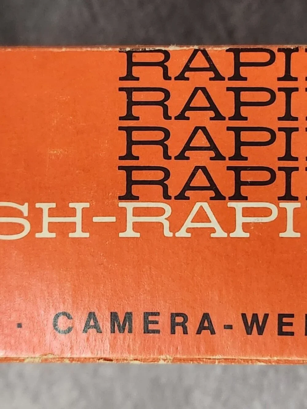 Vintage Agfa Rapid-C 35mm Camera with Original Packaging